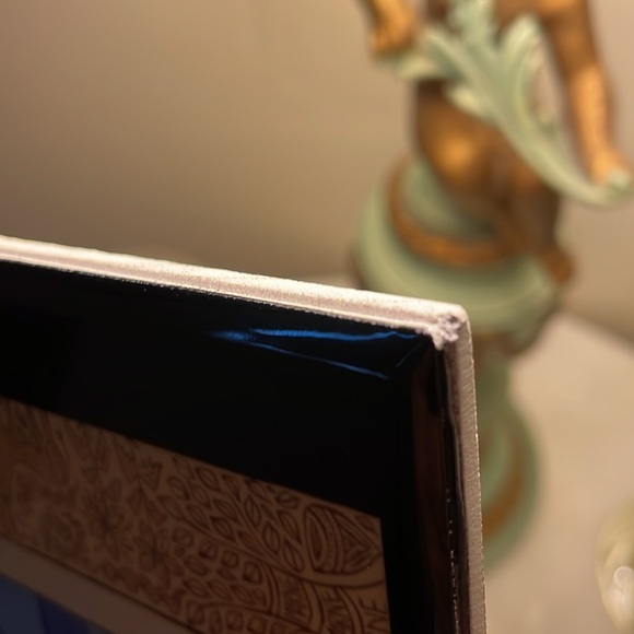 Marne Jaye Tile Art 8X10 Glossy Giraffe Border Graphics African Animals Signed - Picture 9 of 9